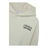 NAME.IT felpa chiusa cn cappuccio tinta unita Beige per Bambino FLMNN BEIGE NAME.IT 