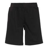 Moschino Bermuda tinta unita con Elastico In Vita Nero per Bambino HUQ01U NERO MOSCHINO 