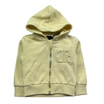 John Richmond Felpa con Zip E Cappuccio Tinta Unita con Logo per Neonato RIP26004FE GIALLO JOHN RICHMOND 