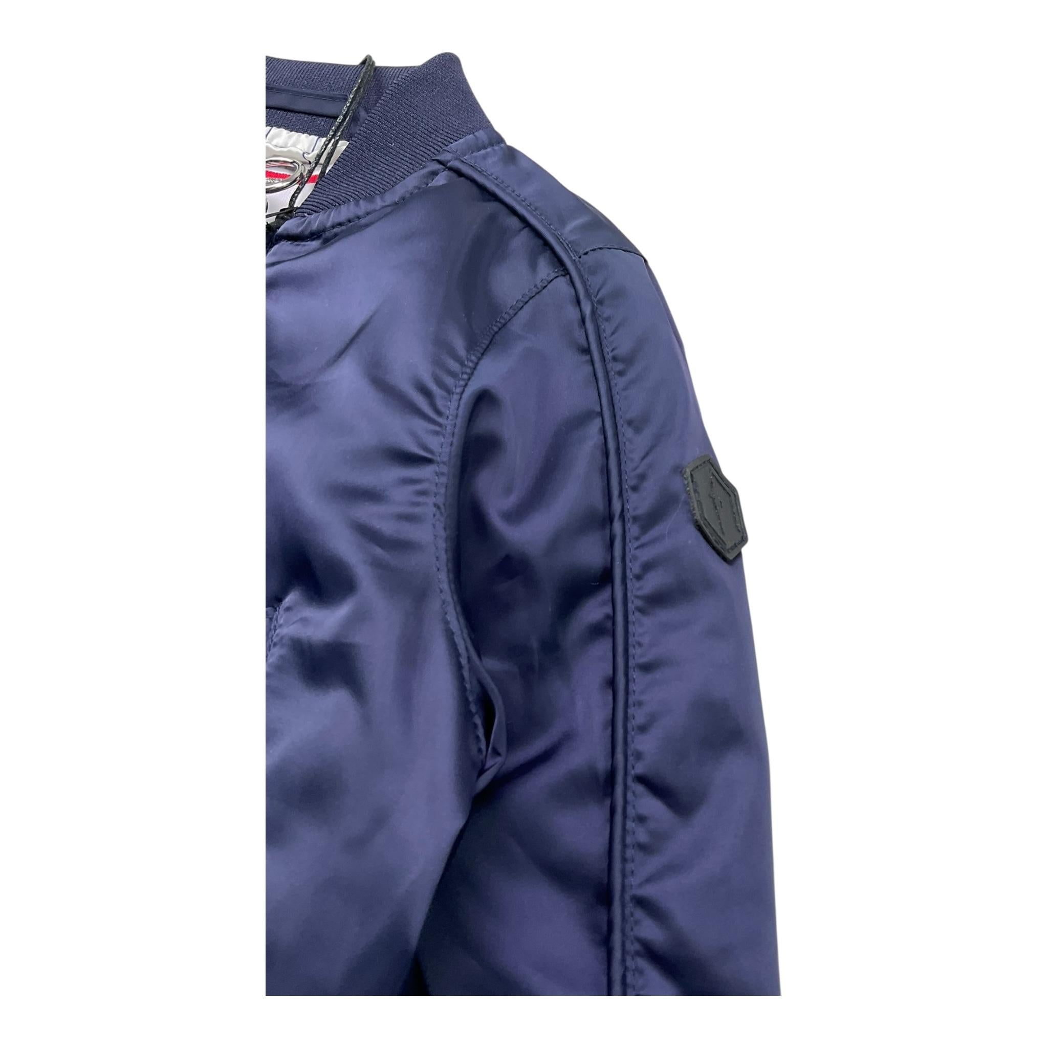 Cesare Paciotti Giubbino Tinta Unita con Zip per Neonato GBP5153B BLU CESARE PACIOTTI 