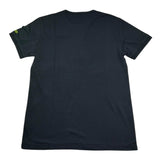 Sun68 T-Shirt Girocollo Tinta Unita con Logo per Bambino T31307 NERO SUN68 