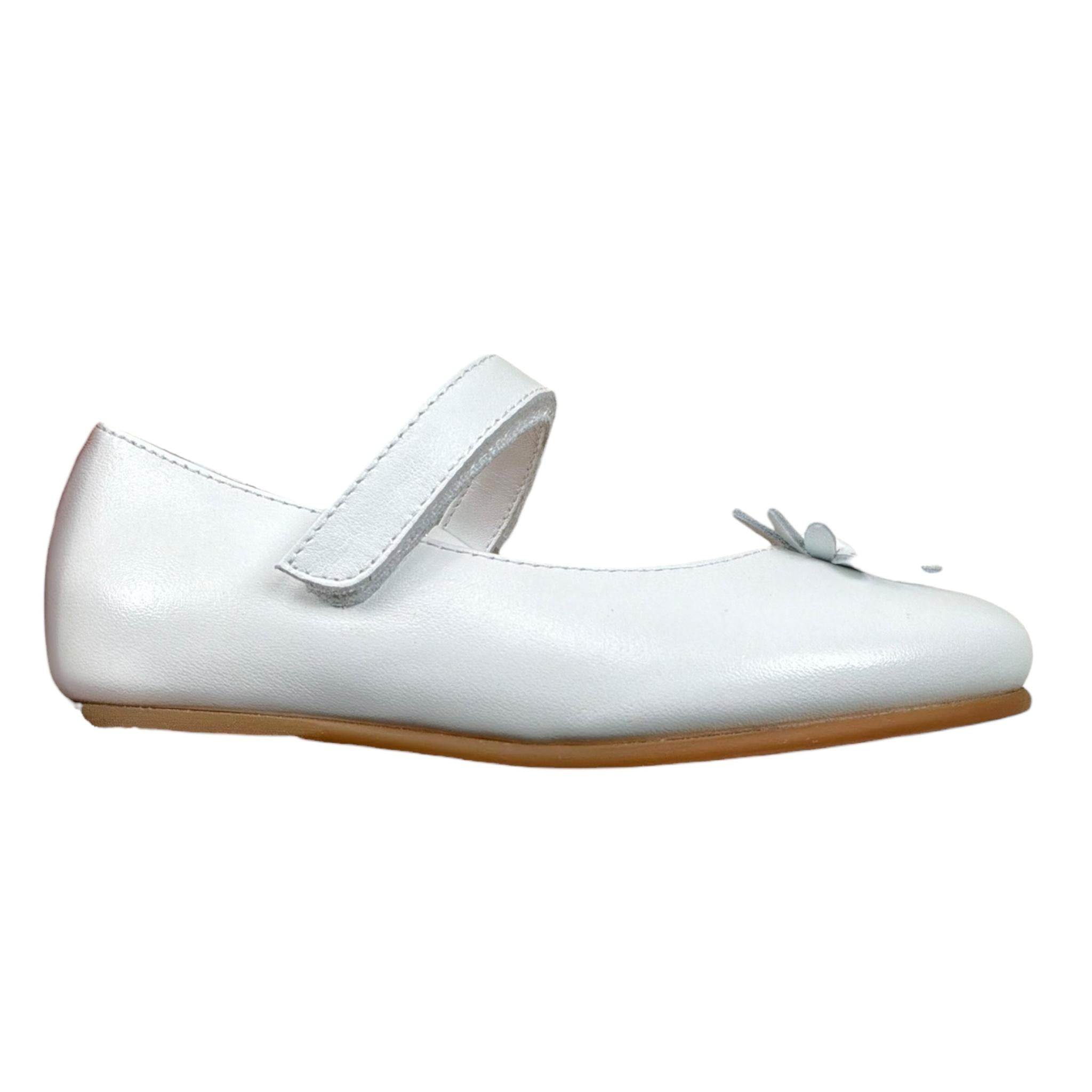 Il Gufo Ballerina Tinta Unita con Applicazione Fiore per Neonata G214 BIANCO IL GUFO 