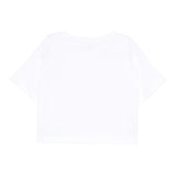 Il Gufo T-Shirt Girocollo Tinta Unita con Ricamo per Neonata P25TS473MF001N BIANCO IL GUFO 