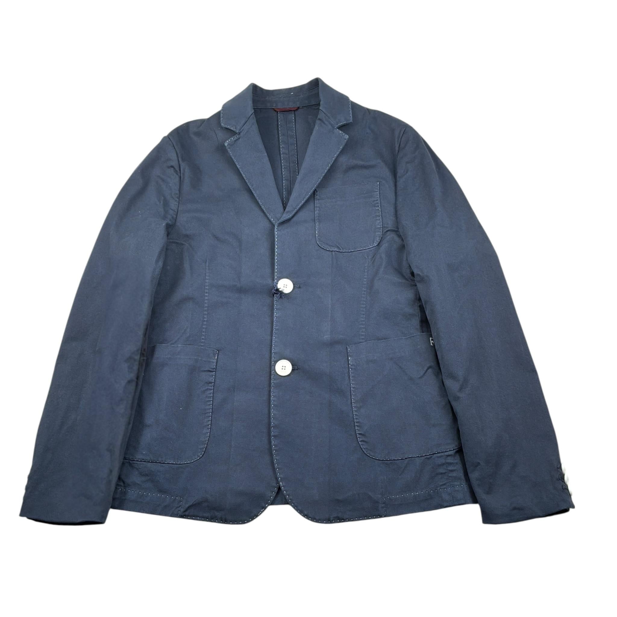 Fay Giacca Tinta Uita con Tasche Blu per Bambino 5Q2094 BLU FAY 