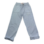 Saint Barth Pantalone Tinta Unita con Elastico In Vita per Bambino 01093L BIANCO SAINT BARTH 