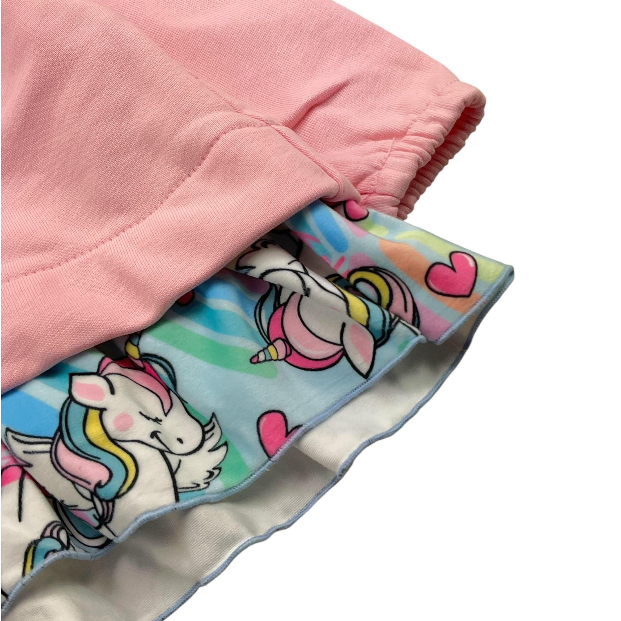 MOUSSE felpa tinta unita con zip e cappuccio Rosa per Neonata HKZR361PN ROSA MOUSSE 