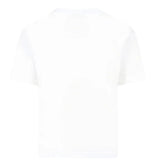 Barrow Kids T-Shirt Girocollo tinta unita con Stampa Bianco per Bambino S5BKJUTH063 BIANCO BARROW KIDS 
