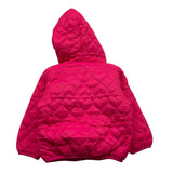 MONO STAR giubbino tinta unita con zip e cappuccio Fuxia per Neonata MS5209 FUXIA MONO STAR 