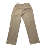 Brian Rush Solid Color Pants With Elastic Waist Beige For Boys