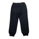 MOSCHINO pantalone tinta unita con logo Nero per Bambino HUP086X NERO MOSCHINO 