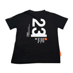 Suns T-Shirt Girocollo tinta unita con Logo Nero per Bambino TSS5108U NERO SUNS 