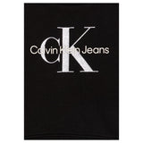 Calvin Klein Felpa Chiusa Girocollo Tinta Unita con Stampa Logo per Bambina IG0IG02823 NERO CALVIN KLEIN 