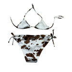 Saint Barth Costume 2 Pezzi Triangolo-Slip per Bambina 000338L BIANCO SAINT BARTH 