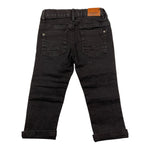 CANADA HOUSE jeans tinta unita con girovita regolabile Nero per Neonato 24454230 NERO CANADA HOUSE 