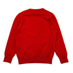 SAINT BARTH maglia  tinta unita con stampa Rosso per Bambino PRC0016 ROSSO SAINT BARTH 