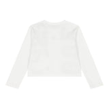 GUESS shirt girocollo tinta unita con stampe Bianco per Bambina J4YI03K8HM4 BIANCO GUESS 