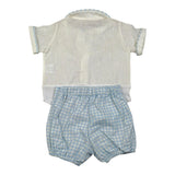 La Stupenderia Completo 2 Pezzi Camicia Body-Coulotte per Neonato TBCT53 PANNA LA STUPENDERIA 