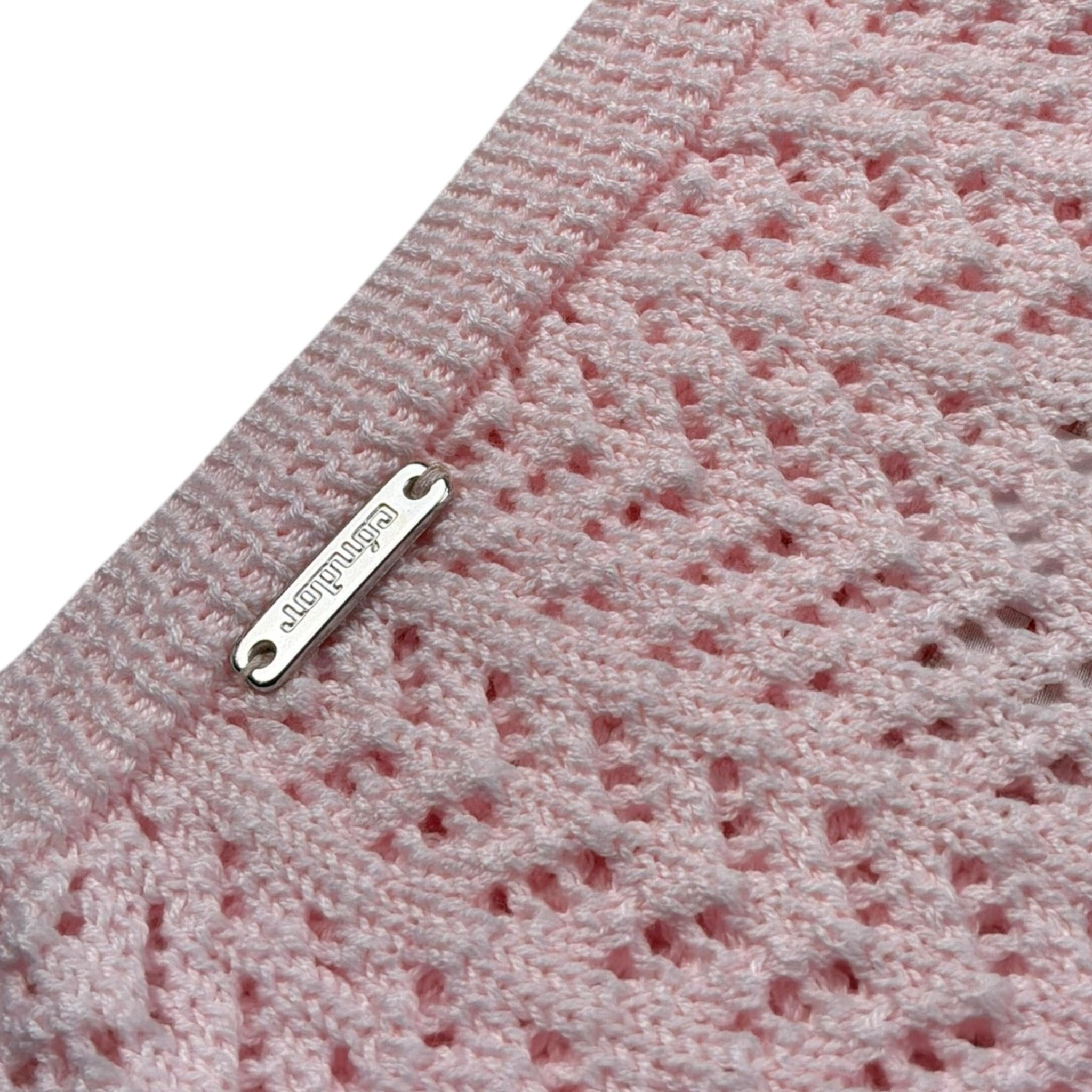 Cnd Coperta Tinta Unita con Logo per Neonata EIIEIIE ROSA CND 