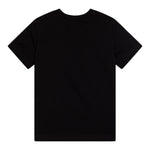 DSQUARED2 t-shirt girocollo tinta unita con stampa logo Nero per Bambino DQ2478X NERO DSQUARED2 