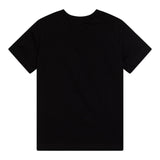 DSQUARED2 t-shirt girocollo tinta unita con stampa logo Nero per Bambino DQ2478X NERO DSQUARED2 