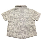 Cesare Paciotti Camicia Mezza Manica Tinta Unita con Stampe per Neonato CMP5103B BIANCO CESARE PACIOTTI 