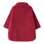 IL GUFO abito manica lunga tinta unita con cappuccio Fuxia per Bambina A24VL591M0108 FUXIA IL GUFO 