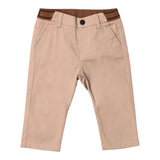 FENDI pantalone tinta unita con elastico in vita Beige per Neonato BMF179 BEIGE FENDI 