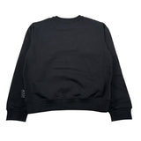 Philipp Plein Felpa Chiusa Girocollo tinta unita Nero per Bambino 31038 NERO PHILIPP PLEIN 