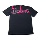 Diadora Solid Color Crew Neck T-Shirt With Lgoo Print Black For Girls