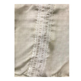 Wedoble Solid Cream Long Sleeve Romper For Baby Girl