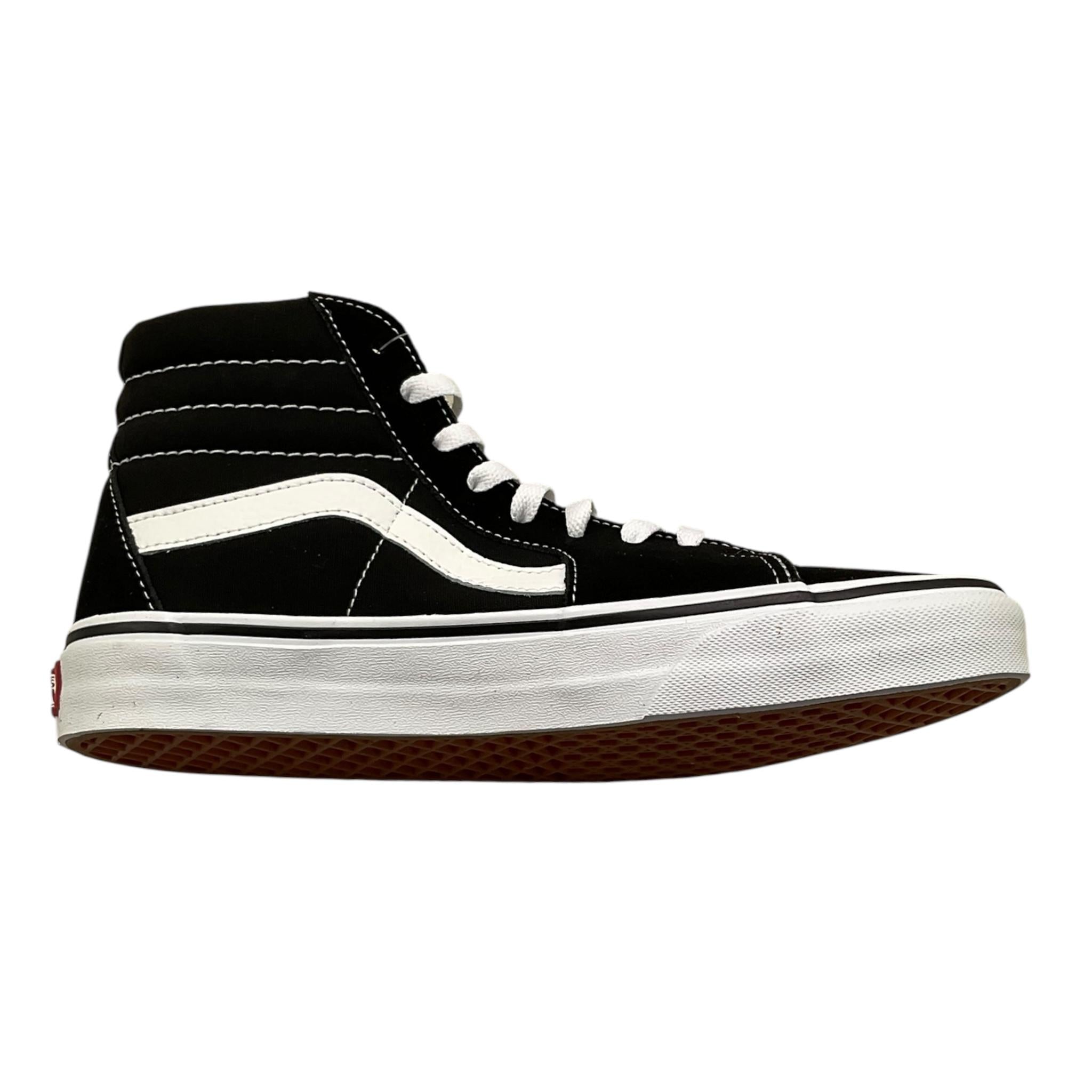 VANS sneakers collo alto tinta unita Nero per Bambino VN000D5IB8C1 NERO VANS 