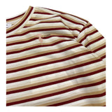 TRUSSARDI shirt tinta unita con fantasia a righe  Bianco per Bambino TGA25083TS BIANCO TRUSSARDI 