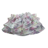 Miss Grant Gonna tinta unita con Stampe Bianco per Bambina MG1003 BIANCO MISS GRANT 