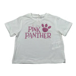 M+E' T-Shirt Girocollo Tinta Unita con Stampa per Neonata UE1391 BIANCO M+E' 