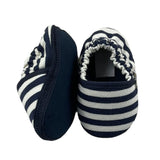 Nanan Newborn Espadrilles Blue Striped Pattern For Newborn