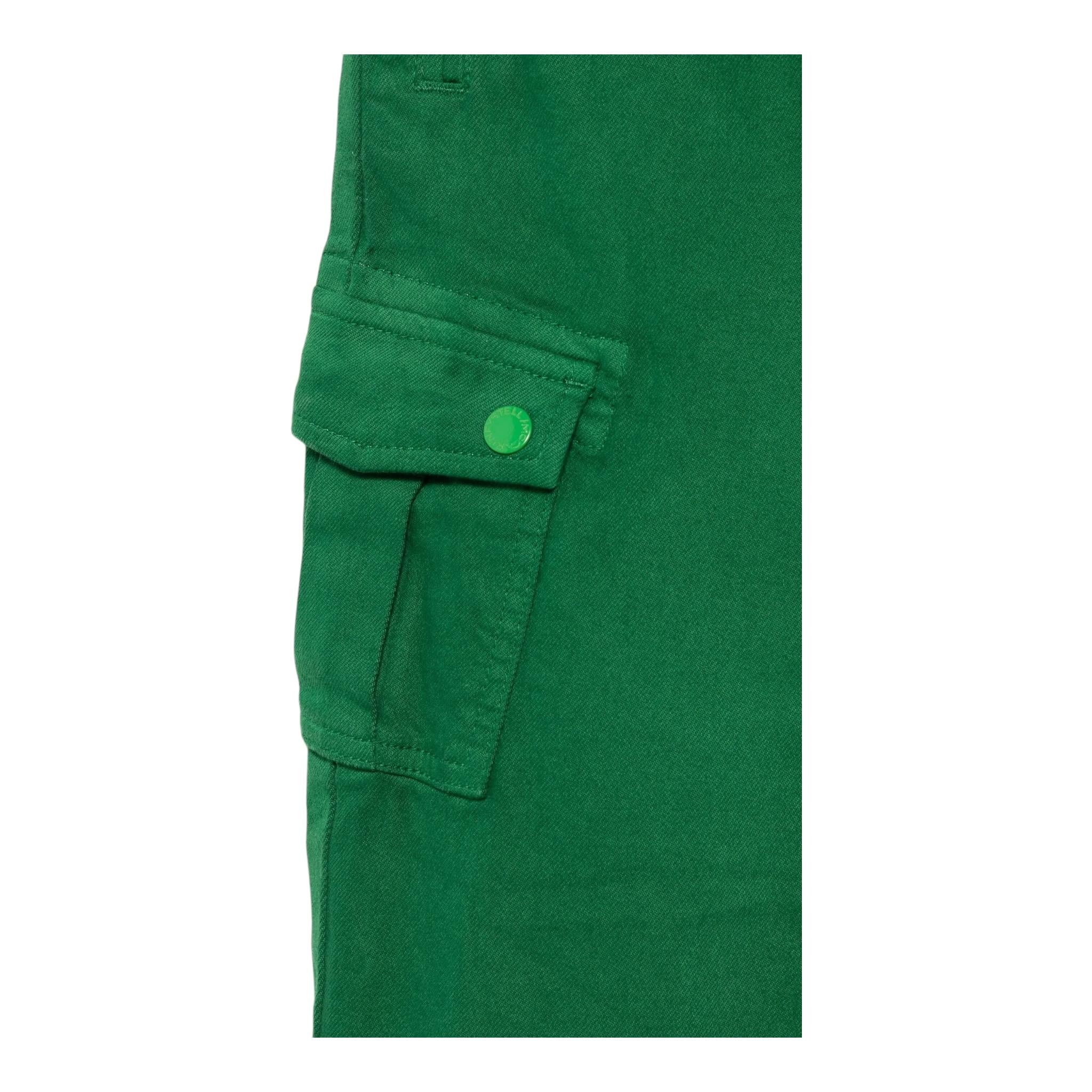 STELLA McCARTNEY pantalone tinta unita con elastico in vita Verde per Neonato TV6R70N VERDE STELLA McCARTNEY 