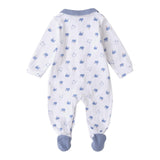 Minibanda Tutina Manica Lunga Tinta Unita con Stampe per Neonato 3B669 BIANCO MINIBANDA 