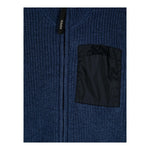 ASPESI maglia tinta unita con zip e taschino Blu per Bambino F24008GFEM910 BLU ASPESI 