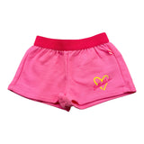 Billieblush Solid Color Shorts with Fuchsia Print for Baby Girls