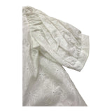 La Stupenderia Camicia Tinta Unita con Ricami E Fiocco per Bambina TJCM74 BIANCO LA STUPENDERIA 