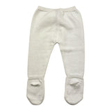 YATSI BABY completo maglia-ghettina tinta unita Bianco per Neonata 24110175 BIANCO YATSI BABY 