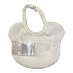 NANAN bavetta tinta unita forma orso Bianco per Neonata I24045R BIANCO NANAN 
