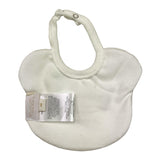 NANAN bavetta tinta unita forma orso Bianco per Neonata I24045R BIANCO NANAN 