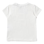 Liu Jo T-Shirt Girocollo Tinta Unita con Stampa per Neonata KA4096 PANNA LIU JO 