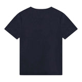 Timberland T-Shirt Girocollo Tinta Unita con Stampa per Bambino T60084 BLU TIMBERLAND 
