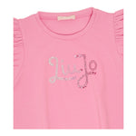 Liu Jo Abito Tinta Unita con Brillantini per Neonata KA5037NXXX ROSA LIU JO 