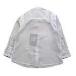 DANIELE ALESSANDRINI camicia manica lunga tinta unita Bianco per Neonato 1291C00027X BIANCO DANIELE ALESSANDRINI 