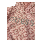 GUESS felpa con cappuccio tinta unita con stampa logo Rosa per Bambina K4BQ06KAD73 ROSA GUESS 