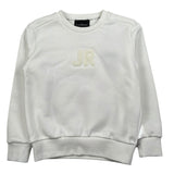 John Richmond Felpa Girocollo Tinta Unita con Logo per Bambino RBP26189FE BIANCO JOHN RICHMOND 