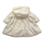 LALALU' cappotto tinta unita pelliccia Panna per Bambina CAPLJ PANNA LALALU' 